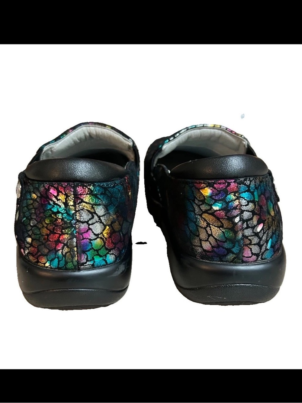 Alegria Shoes Womens Size 9 EU 40 Keli Minnow Rainbow Professional Leather - Picture 5 of 9